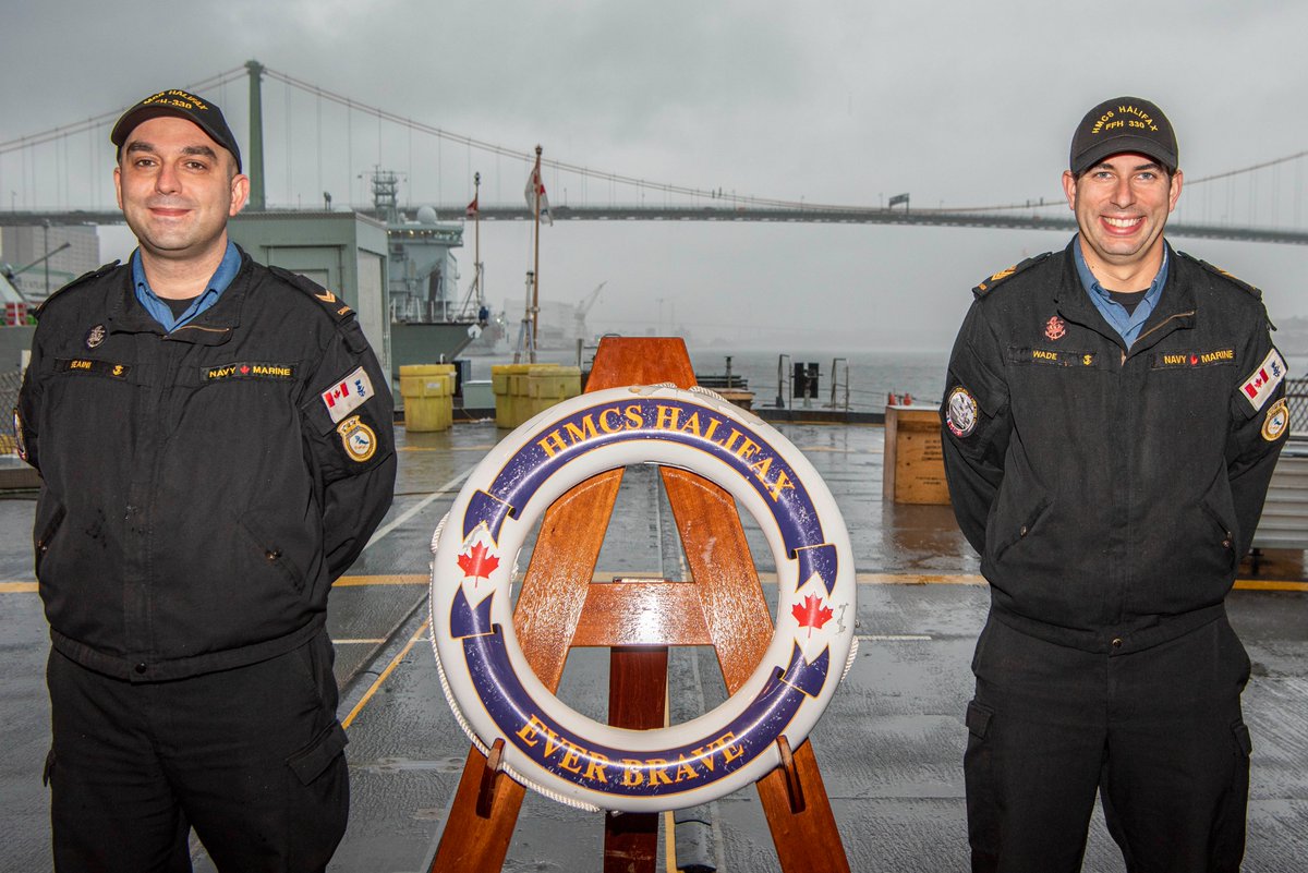 Nov marks #LebaneseHeritageMonth in NS. Meet sailors S1 Beaini & PO2 Wade, of Lebanese-Cdn descent onboard #HMCSHalifax. The RCN is full of unique & diverse backgrounds from many cultural groups & strives for a workforce that reflects the country we serve. #StrenghtinDiversity