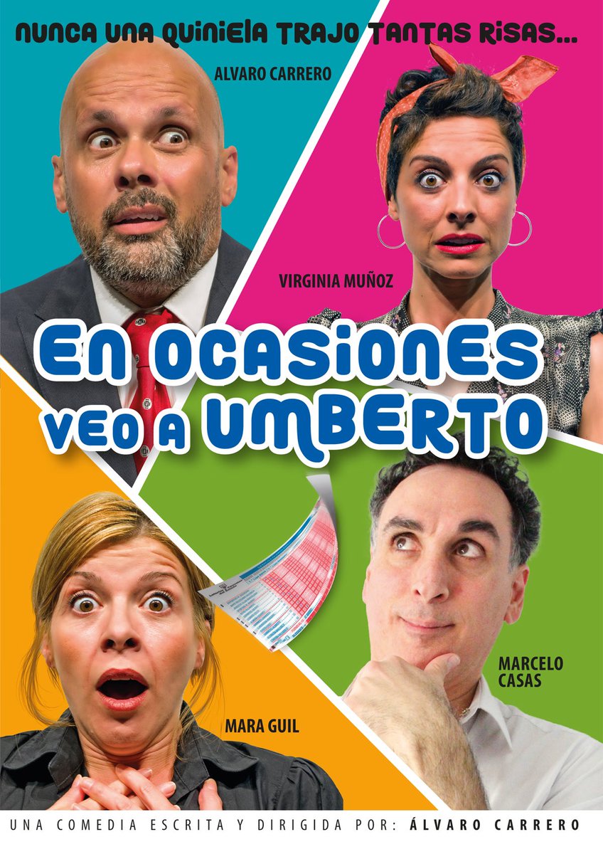 Te quieres reír? Lo tenemos…
Quieres miedo? También lo tenemos…
Dónde? 
En el Teatro Muñoz Seca ( Plaza del Carmen 1 )
Teléfono ℹ de taquilla 91.5232128
Horarios y entradas <a href="/entradas/">entradas.com</a> 

#regalacultura 🎁