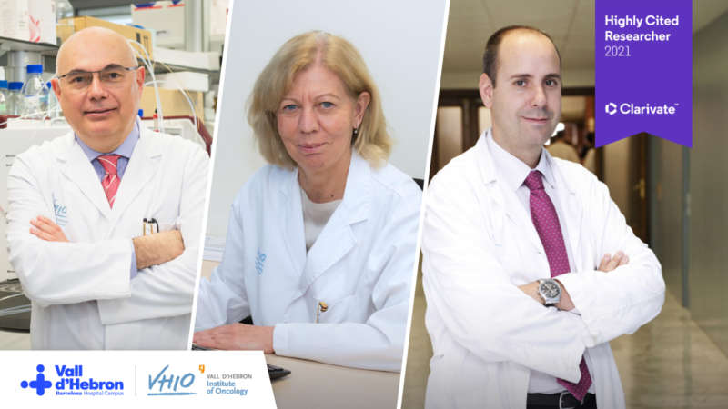 For another consecutive year @Clarivate has recognized VHIO’s @TaberneroJosep, @EnriquetaFelip & @JavierCortesMD as Highly Cited Researchers, as demonstrated by the production of multiple highly cited papers. #HighlyCited2021 ➕ bit.ly/Clarivate21Vhio