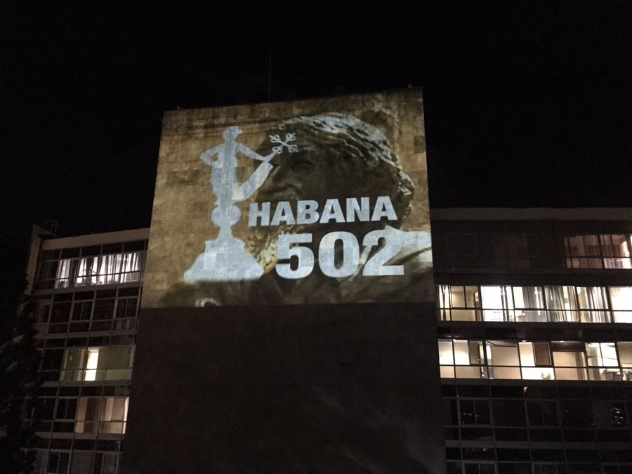 PresidenciaCuba's tweet photo. #LaHabana502 | Felicidades #Leal, Felicidades #LaHabana, Felicidades #Cuba🇨🇺.
#CubaVive https://t.co/b8iiccttuB