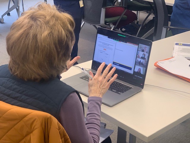 UMichRISE's tweet image. Guess what? @UMichRISE is learning how to deliver #hybrid content! We appreciated everyone&apos;s enthusiasm and patience yesterday. #steeplearningcurve  cc: @umichFFMI