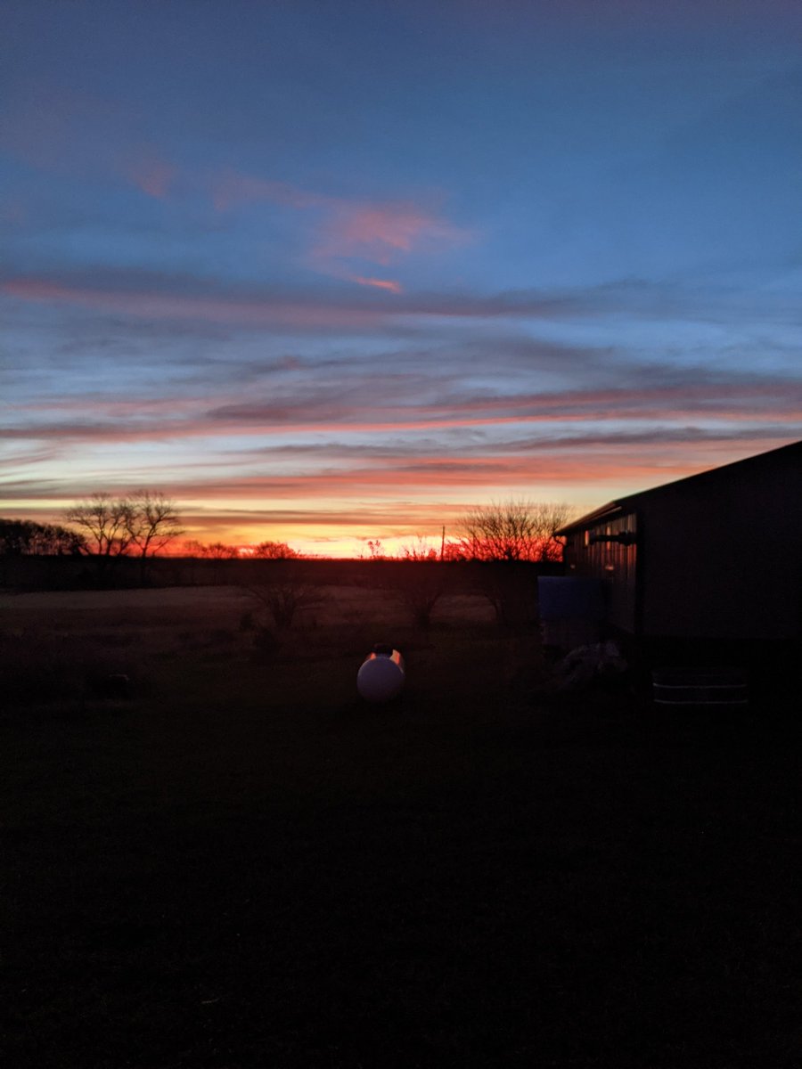 Perpend13's tweet photo. Do you see this in a city? #homstead #sunrise https://t.co/QvAYxYjSkC