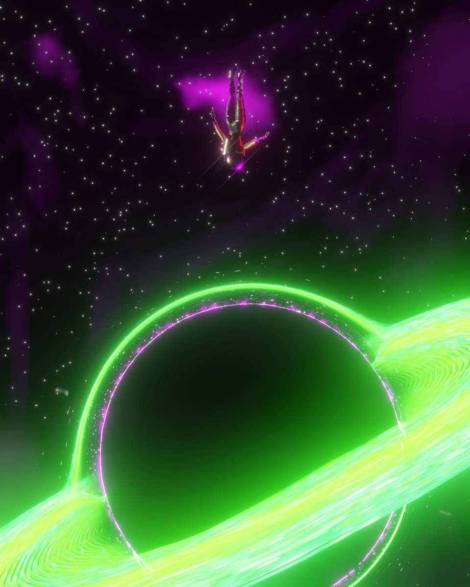 Space Bitch 
Falling in the Ethereal Void

is my genesis piece on @withFND 

open for bids
foundation.app/@zabrkan/~/917…