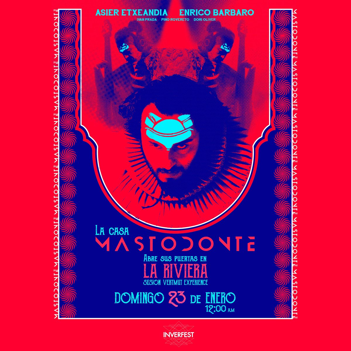 Mastodonte2021's tweet photo. Segundo notición del día #Mastodonte #SimplementePerfectoTour crece y para demostrarlo hacemos en #Madrid sesión vermú dentro de la programación de @Inverfest 
Tomad nota:

📅 Domingo 23 de Enero 2022
📍 @salalariviera 
 🎟 https://t.co/RI0JaJKKjx

¿Nos vemos? ❤️🐘🤍🐘❤️🐘🤍🐘 https://t.co/WBmcpZBTZ8