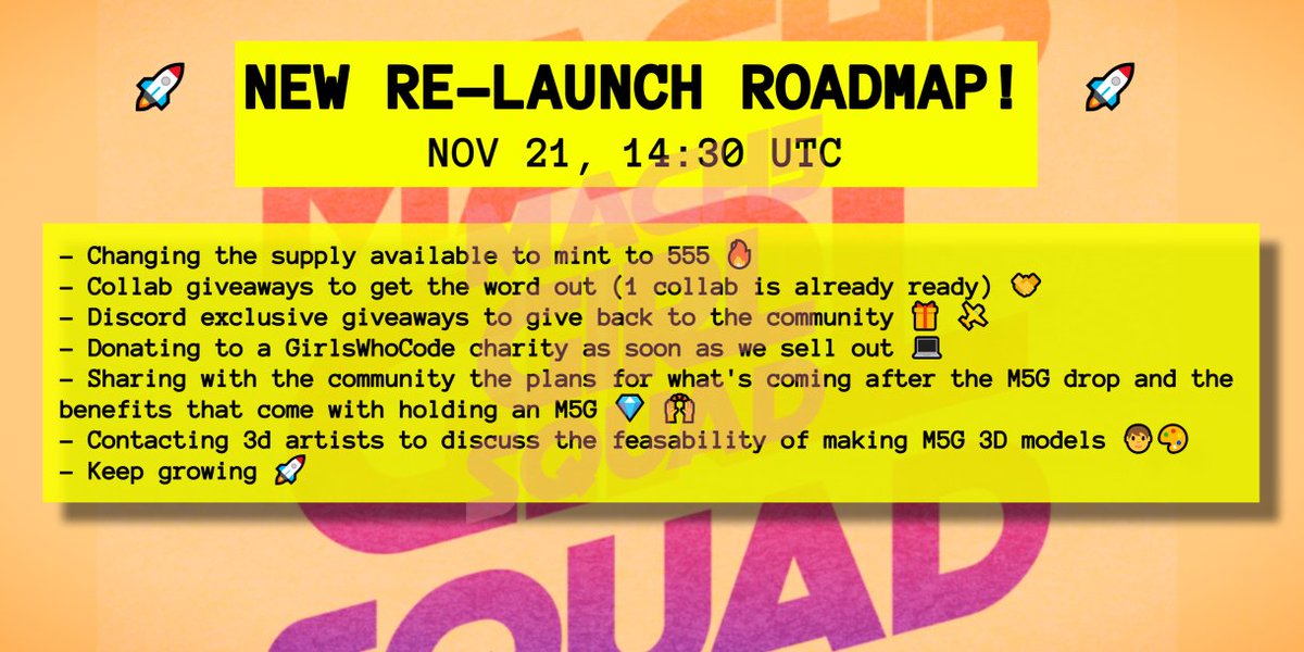 MACH 5 GIRL SQUAD | MINTING LIVE tweet media