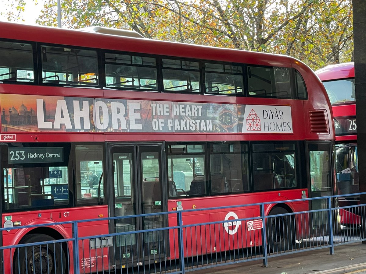 And don’t we know it! Proud to see this on my way to the office @TfL #LondonBuses #Lahore 🇵🇰♥️