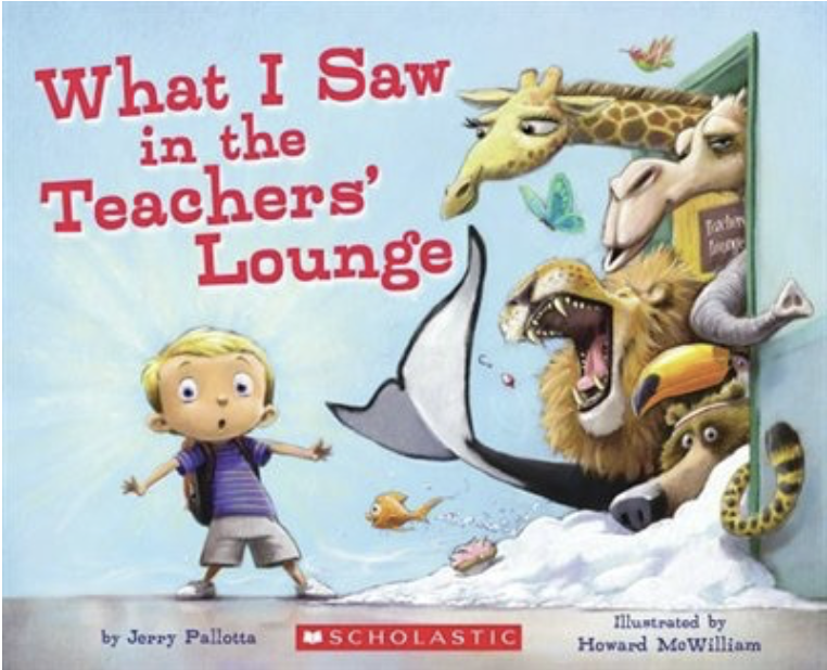 SpecEdJeff's tweet photo. Thanks to Indu in Special Education Specialist @etfoaq for sharing the book, What I Saw in the Teachers' Lounge, by Jerry Pallotta. Hmmm... I'm trying to determine if it's fiction or non-fiction🤣 https://t.co/Mbw5qNuF4T