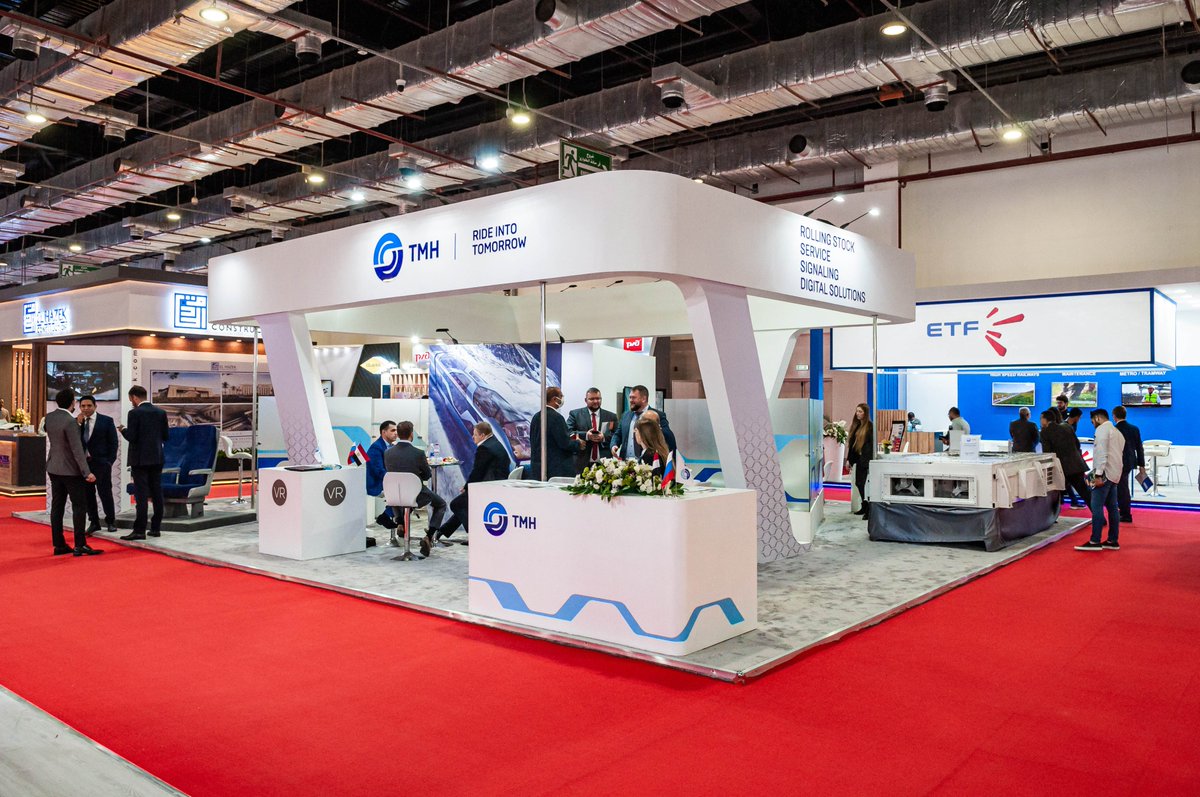 TMHInternation1's tweet photo. Last week #TMH took part in the 4th edition of TransMEA 2021 in #Cairo, dedicated to intelligent transport, logistics and infrastructure development in #Egypt and the #MiddleEast.
#TMH #TMHInternational #TMHEgypt #TMH_events #TransMEA #ENR https://t.co/0iPmReXAv9