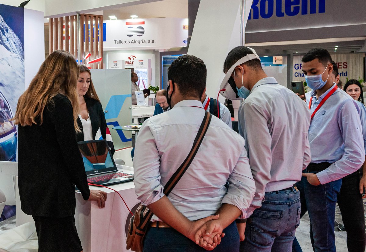 TMHInternation1's tweet photo. Last week #TMH took part in the 4th edition of TransMEA 2021 in #Cairo, dedicated to intelligent transport, logistics and infrastructure development in #Egypt and the #MiddleEast.
#TMH #TMHInternational #TMHEgypt #TMH_events #TransMEA #ENR https://t.co/0iPmReXAv9