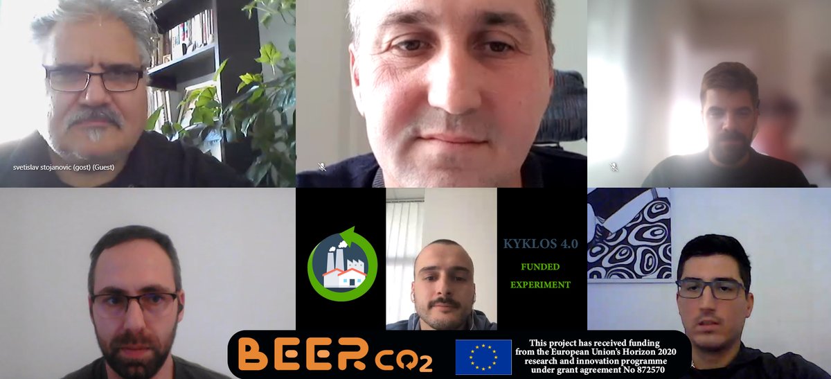DunavNET's tweet photo. The #BEERco2 project team @DunavNET, #MagnusKraft & @InoSens_rs held the first consortium meeting yesterday.
Next step - visiting the Magnus Kraft Brewery to design a detailed deployment plan for our 3-phase BEERco2 experiment.🍻
@Kyklos40Project #CircularManufacturing #KYKLOS40 https://t.co/xoqYBIXs6S