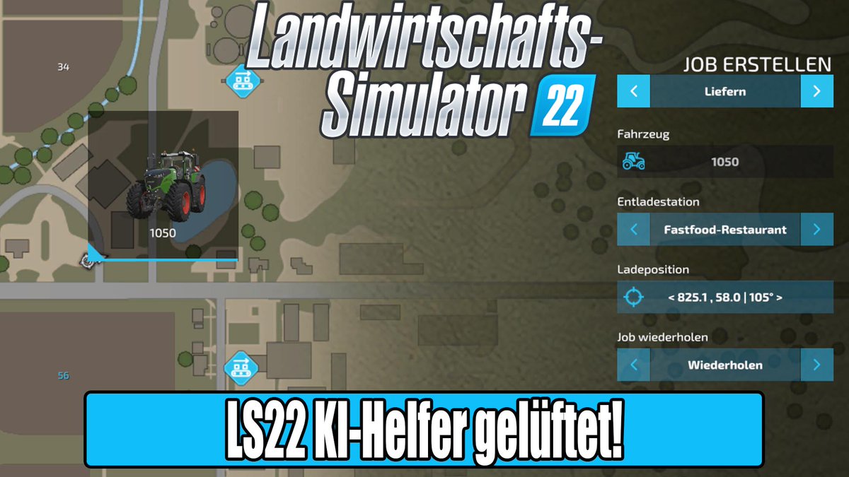 LS22 KI Helfer gelüftet!

► Zum Video: youtu.be/sUaruC-s0rw

#LS22 #FS22 #LandwirtschaftsSimultator22 #LS22News #FarmingSimulator22 #FarmingSimulator