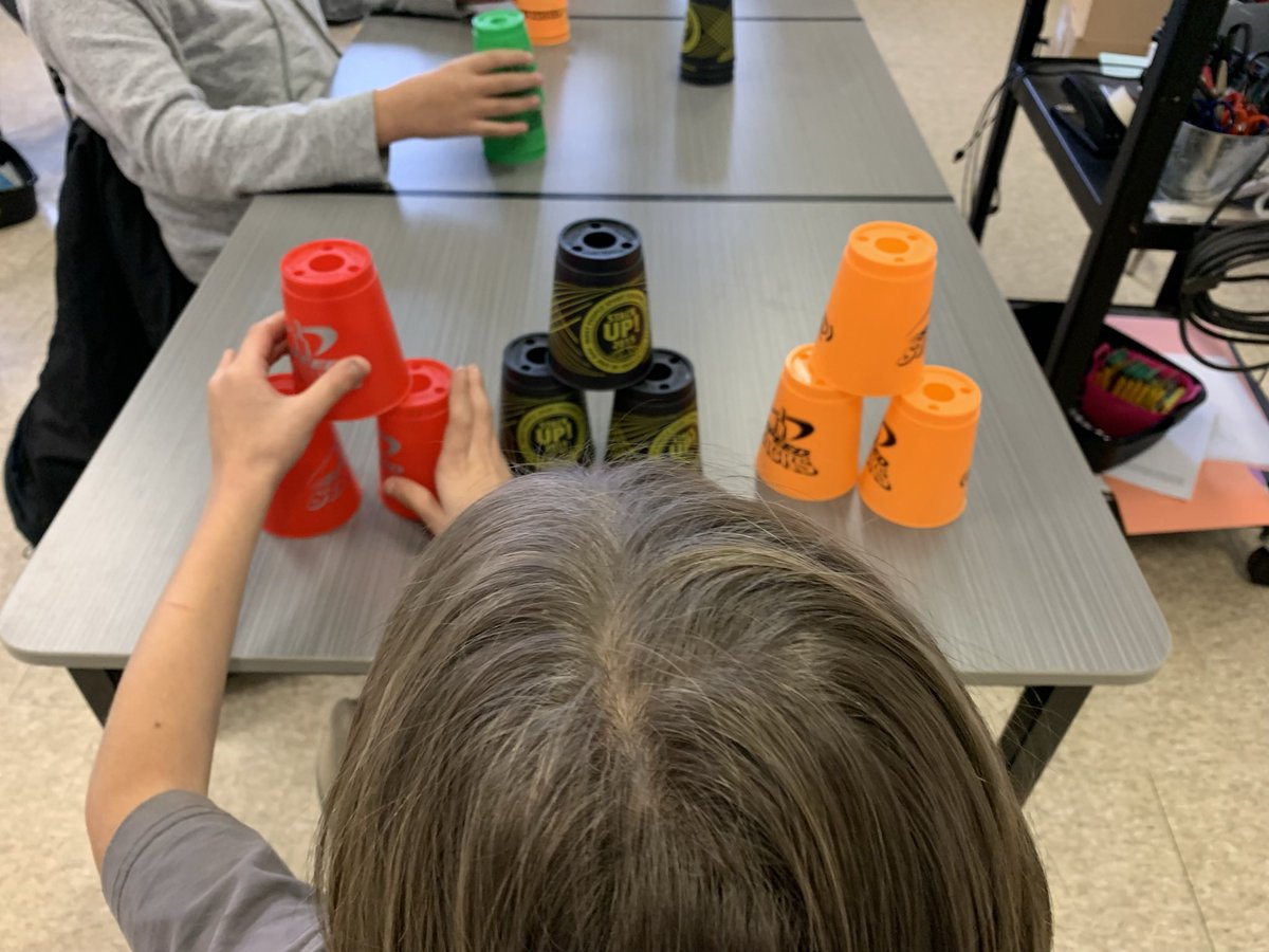 tcwmichel's tweet photo. Today’s the day! Working to set a new @GWR_fr for @Speedstacks_CA with the students @ConnaughtDSBN @dsbn Let’s get stacking! 🇨🇦 https://t.co/2JPxpBUjz6