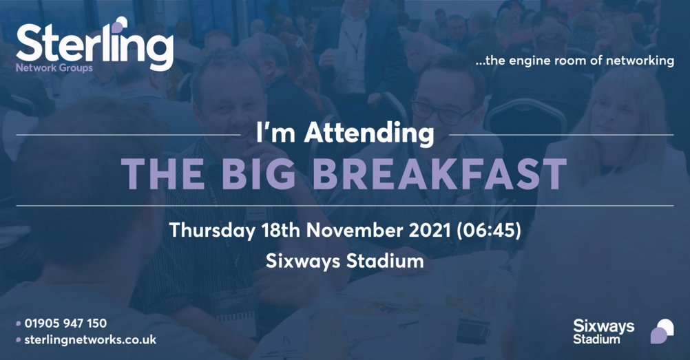 Hi #SterlingBizHour
Just a few days to go until the <a href="/SterlingNetwrks/">Sterling Networks</a> Expo on the 18th! We will be exhibiting and look forward to seeing you there. #SterlingBIGBreakfast #SterlingExpo  Book here: sterlingnetworks.co.uk/sterling-expo-…