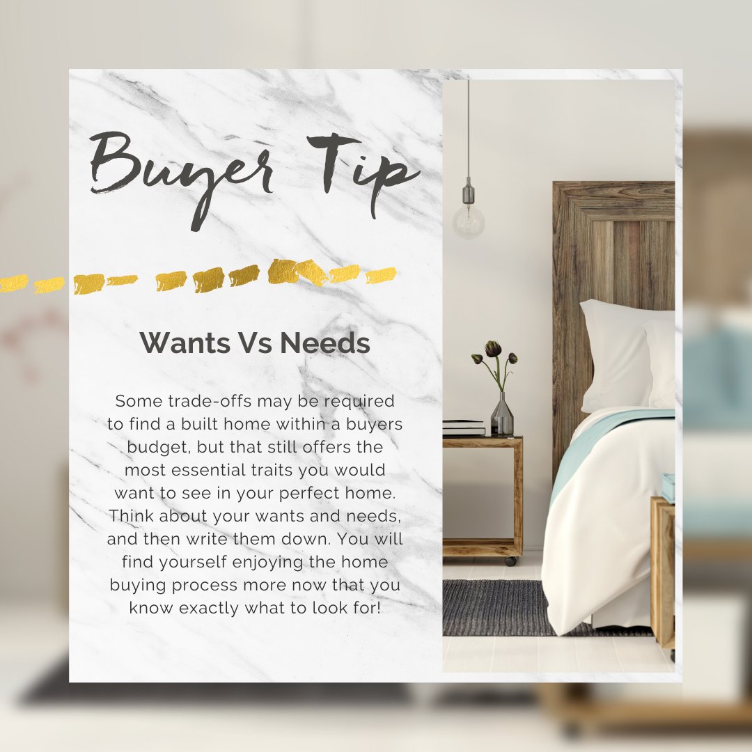 ROGChoice's tweet image. Are you on the hunt for your next home? Keep in mind wants versus needs whenever you are looking for your dream home!

For all your real estate needs contact Realty ONE Group Choice!
📱 (763) 400-3680
.
.
.
#RealtyONEGroupChoice #UNbrokerage #companyculture #COOLture #ONECOOLTURE