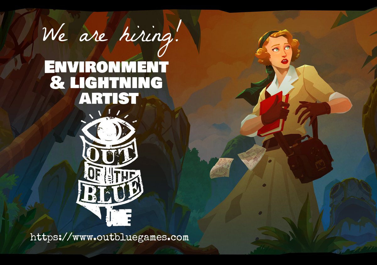 OutBlueGames's tweet photo. Do you want to work with us? We are hiring!

🔎We are looking for an 🌿Environment &amp; 💡Lighting Artist

✅Unreal Engine
✅Permanent remote work

 #Gamejobs #artistjobs 
More info 👇
https://t.co/VrKPQJluIy https://t.co/9M9FxbWIzm