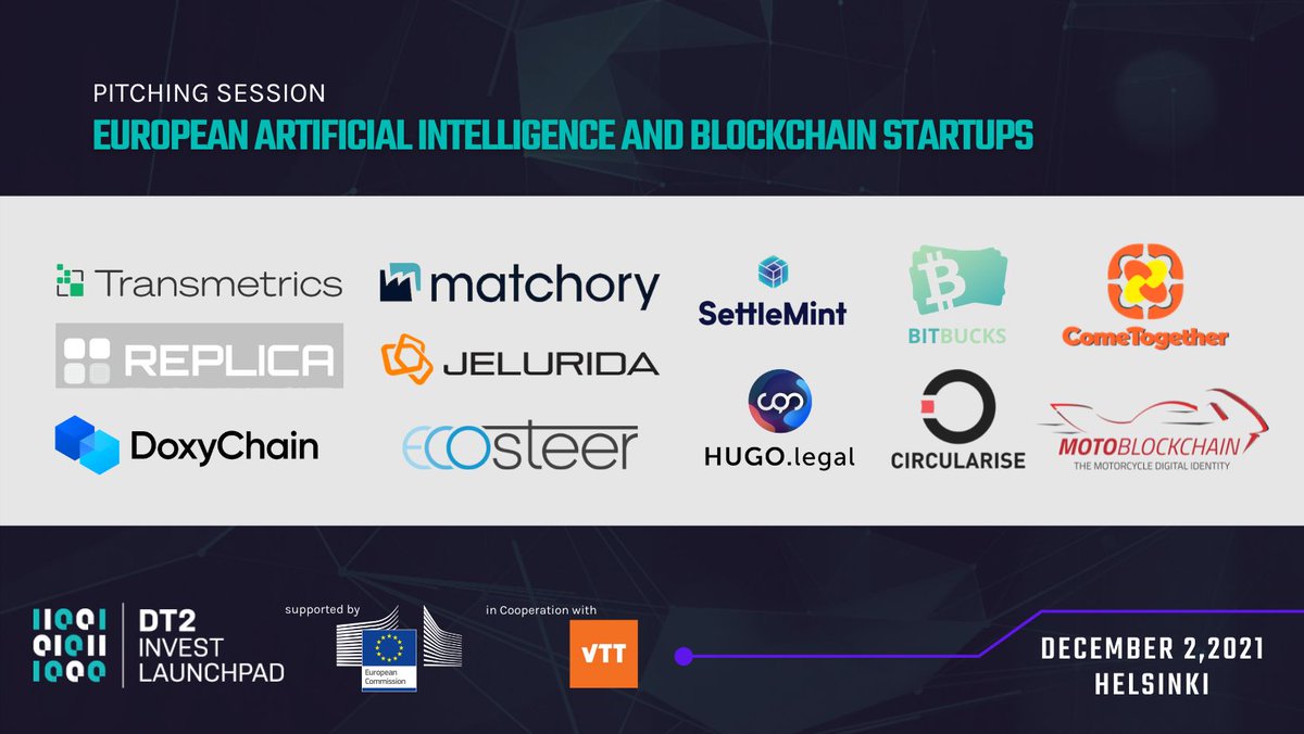 ComeTogether is excited to participate in the D2 Invest Launchpad event at Slush to showcase #AI and #Blockchain #startups. This is a great opportunity for us to expand our market into the Nordic region of Europe. Looking forward to seeing you in Helsinki on the 2nd of December. https://t.co/WsU6tHpu5B