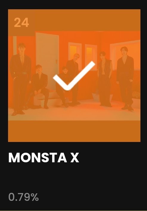 MonstaXVotingSQ's tweet photo. [PLS RETWEET]

MASS ATTACK FOR MAMA STARTS NOW!

Only 0.01! gap with 23rd place MONBEBES! Pls vote now! Use multiples accounts when voting. Also encourage everyone to participate everyday! 

👉🏻 https://t.co/LO1MxdtrmB

@OfficialMonstaX #몬스타엑스 #MONSTAX https://t.co/mf8dyLpmUZ