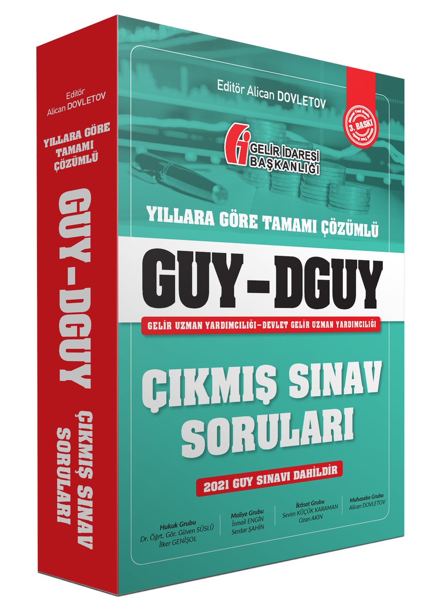 Cuma kargoda inşallah. RT edip beğenen 2 arkadaşa hediye edelim. Son VUK değişikliklerine göre gözden geçirilmiştir. İyi çalışmalar.

indekskitap.com/urun/2021-guy-…