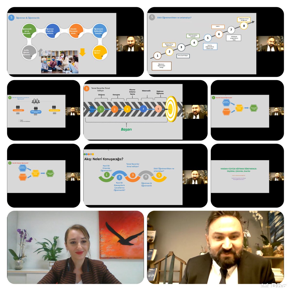 “Bilen öğretir.” diyen Prof. Dr. <a href="/MBastugg/">Muhammet Baştuğ</a> ile “YENİDEN YÜZ YÜZE EĞİTİMDE ÖĞRETMENLİK” eğitimini her zamanki gibi dolu dolu aldık👏👏 <a href="/DogaOkullari/">Doğa Koleji</a> <a href="/cigdemmolla/">Dr. Çiğdem Mollaibrahimoğlu</a> <a href="/keziban_senel/">Keziban Şenel</a> <a href="/DogaHalic/">Doğa Koleji Haliç Kampüsü</a>