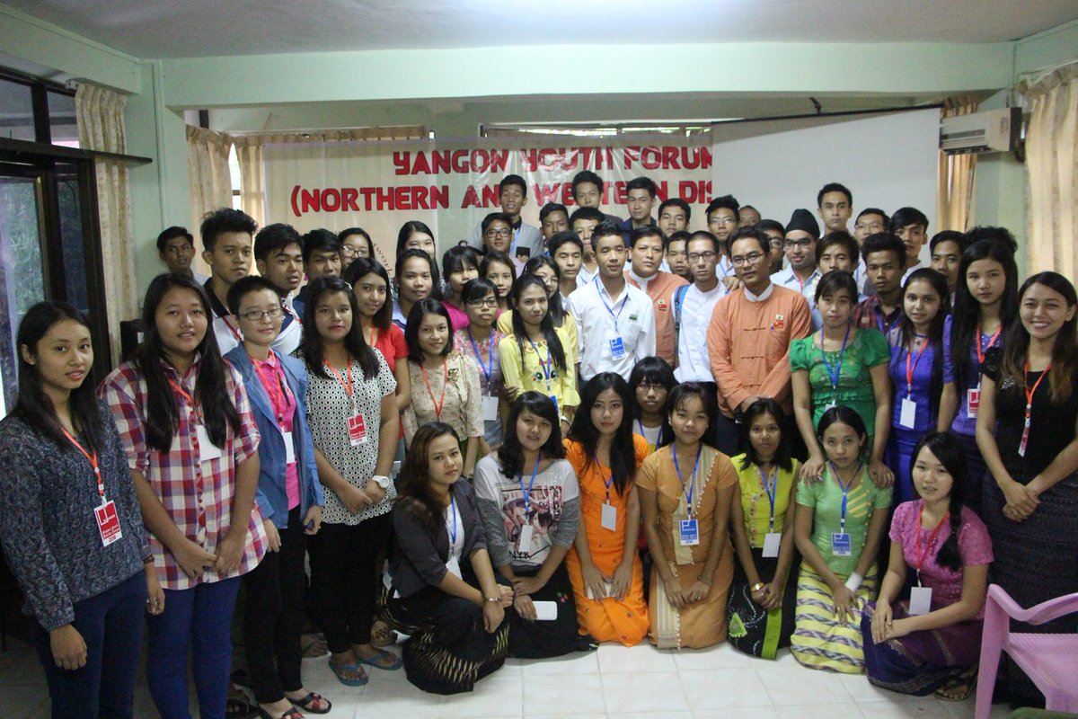 thinzashunleiyi's tweet photo. 2. I stepped down from being a two-time elected President at Yangon Youth Network at the age of 26. 

Our members tried to adapt the constitution to give me one more term, but I refused to run the election again. #YYN https://t.co/FKZDEeOPR1