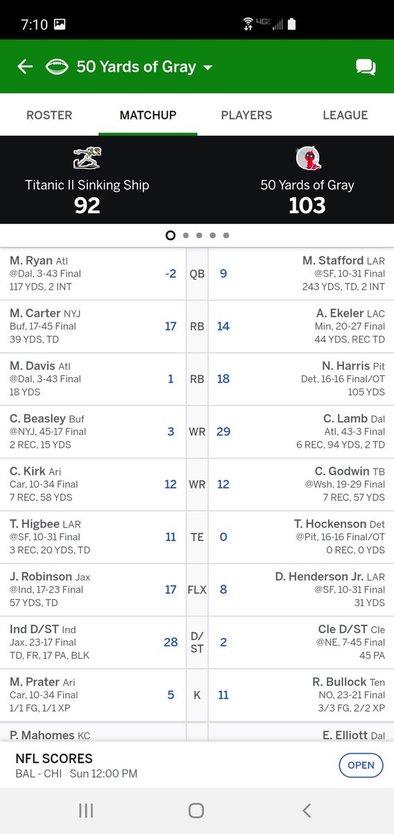GraynotGrey30's tweet photo. Back on the winning side! @AustinEkeler https://t.co/KFbmiJzaLv