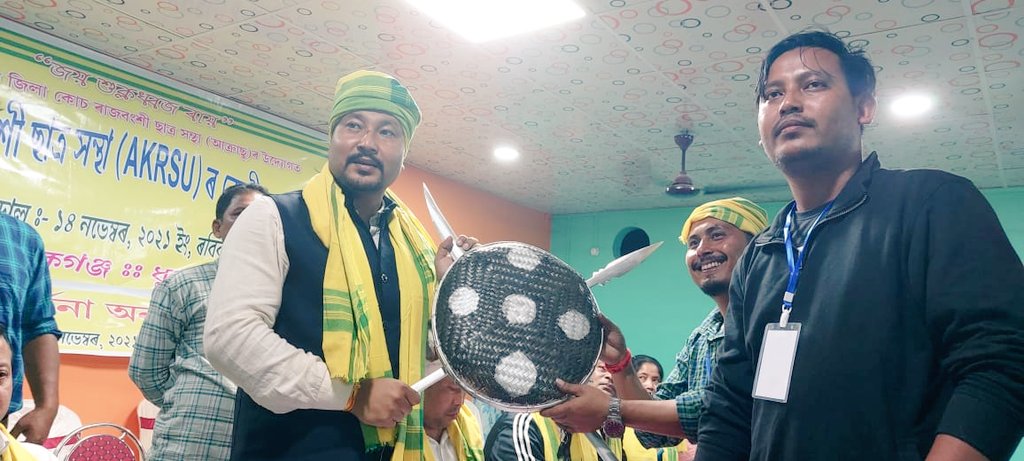 JibeshRoy12's tweet photo. গোলকগঞ্জত আক্ৰাছুৰ কেন্দ্ৰীয় প্ৰতিনিধি সভাত আমন্ত্ৰণ মৰ্মে অংশগ্ৰহণ কৰোঁ। @jayanta_malla @BJP4Assam @himantabiswa https://t.co/aD1sBEGBZ6