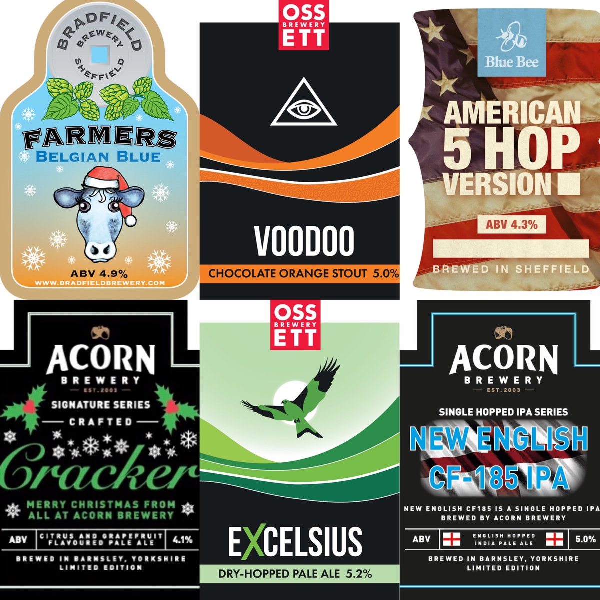 The first 6 of the 24 cask beers to wet your appetite...

Plus…
- 7 craft keg, 2 lager, keg cider plus real cider
- Waterton’s Reserve Gin bar
- Wine &amp; prosecco
- Live music
- Food at the cafe 🍔🌭

<a href="/ossettbrewery/">Ossett Brewery</a> <a href="/BlueBeeBrewery/">Blue Bee Brewery</a> <a href="/AcornBrewery/">Acorn Brewery</a> @NailmakerBrew <a href="/BradfieldBrew/">Bradfield Brewery</a>