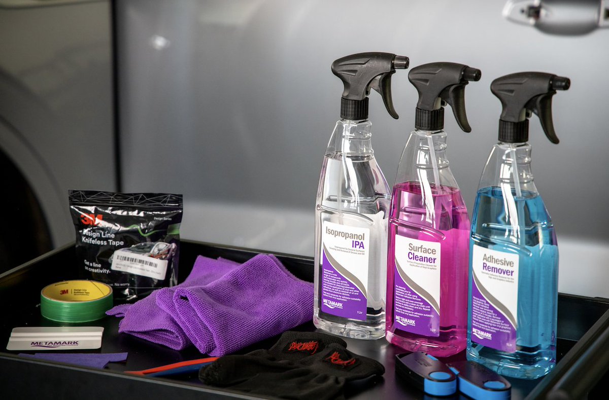 Preparation is key, and Metamark makes the process easy, with step-by-step cleaning products and accessories that allow you to create a pristine surface for perfect results, every time! Order yours here ow.ly/qUyG50GMqL9 #metamarkeverywhere #metamarkuk #vinylinstall