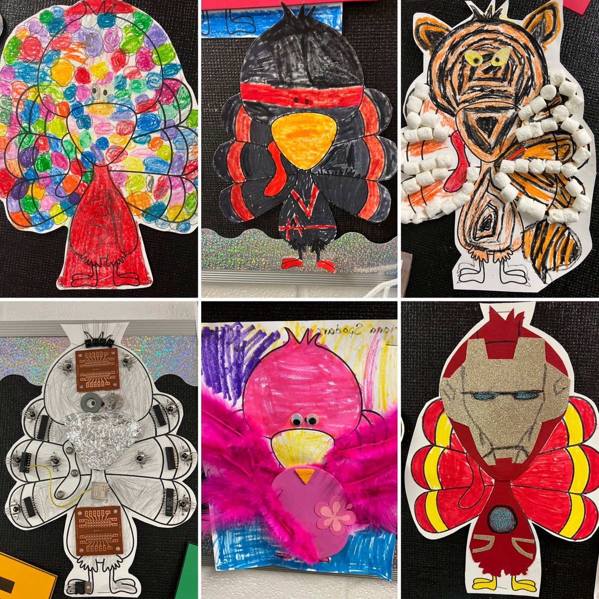 MrsHarvey_'s tweet photo. Obsessing over these Thanksgiving Turkeys in disguise!! 😂 so much creativity here! @MsKaur_K2 @McDanielKinder @MrsStokes14  #allinataustin https://t.co/tiQs78bBDl