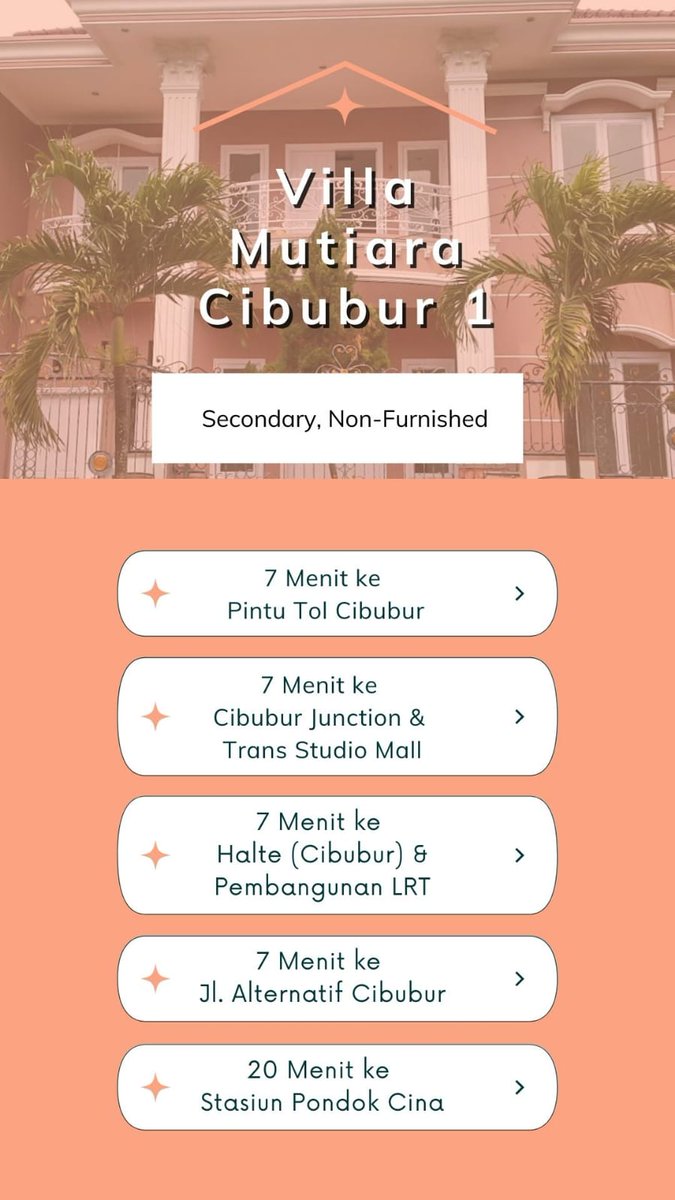 Zikrisandy's tweet photo. [BANTU RT]

Dijual cepat rumah di Cibubur❗

Lokasi strategis dekat tol, mall, sekolah, bebas banjir, keamanan 24 Jam. 

Harga boleh DM! https://t.co/s2lp31wUCm