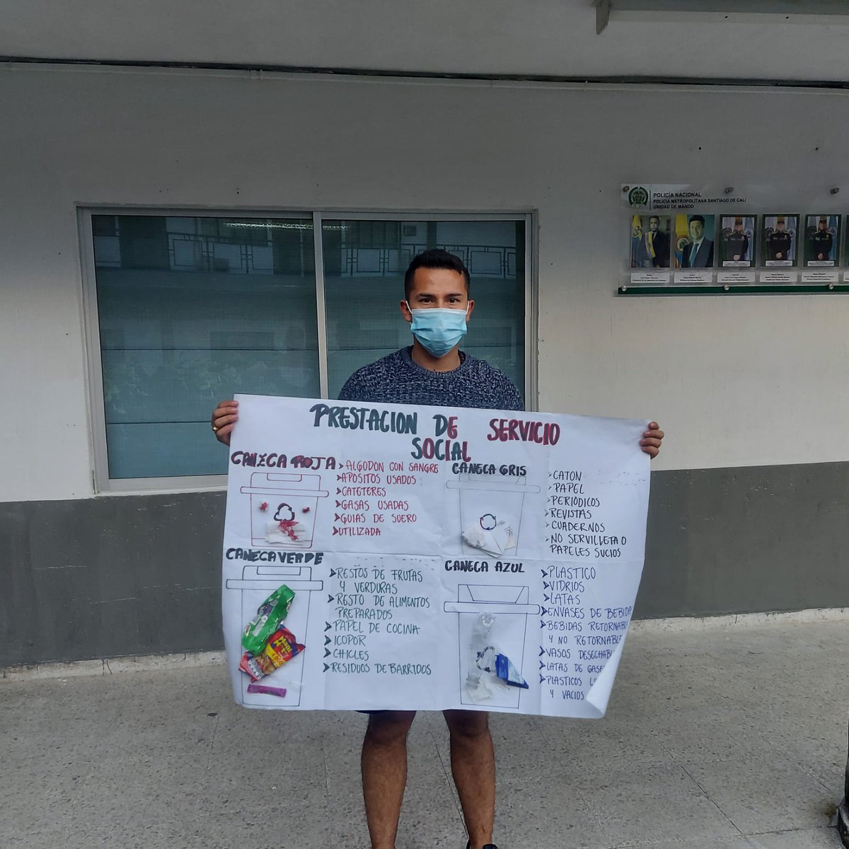 montielEdison12's tweet photo. La presente actividad  se realizo en la ciudad de Cali es un proyecto que se esta presentando a nivel mundial con la clasificación de los residuos para tener varios beneficios del sector y ayudar el medio ambiente. #SERVICIOSOCIALUNADISTAENCASA https://t.co/p1c8ZTJy3T