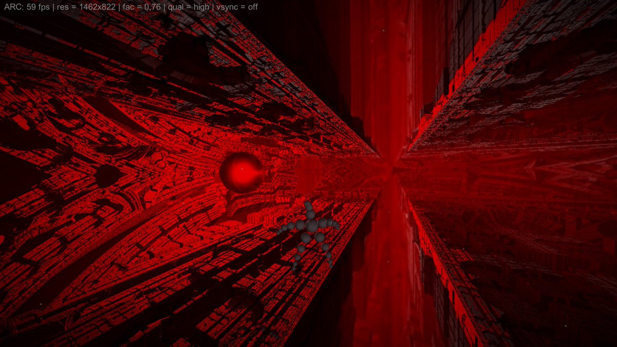 #fractalart #fractalgeometry #visionaryart #digitalart #sacredgeometry #visuals #geometricart #trippyvisuals #abstract #madewithunity #atmospheric #procedural #generative #3dfractal #mandelbox #robotheartlab #fractals #indiedev #indiegame  #creativecoding #raymarching