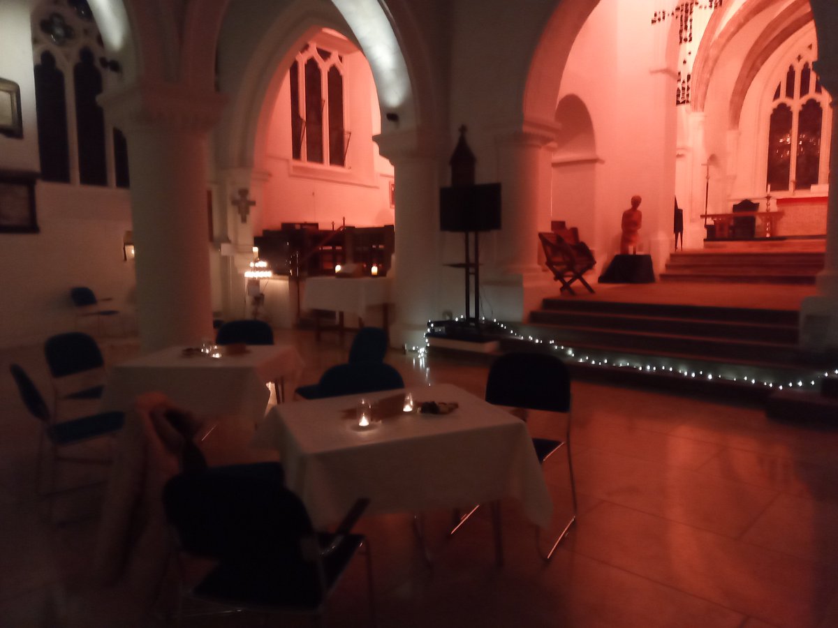 OpenChurchGu's tweet image. We had a great time together on Friday evening. Thanks to those who came along. There were meaningful conversations and a fabulous Q and A session, good worship and delicious refreshments. The space @HTSM_Guildford looked gorgeous too.