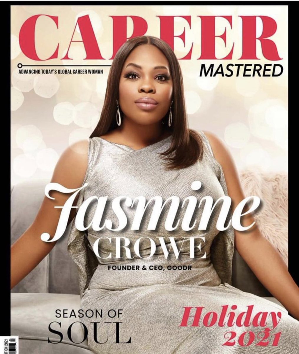 Coming Dec 1. Career Mastered Magazine. Holiday Issue featuring <a href="/jasminecrowe/">Jasmine Crowe-Houston</a> <a href="/TheGoodrCo/">GoodrCo.</a> #careermastered