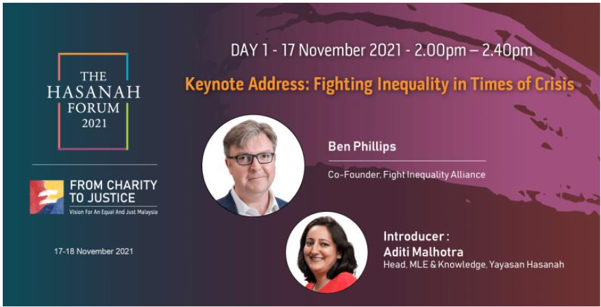 _aditimalhotra's tweet photo. Looking forward to speaking with @benphillips76 tomorrow 17 Nov at 2pm MYT, and learn how can we tackle inequality- both individually and collectively, an issue which has become more pronounced and relevant with the pandemic.
Register here: https://t.co/gPxghTR3mo
#THF2021 https://t.co/xt3hHdT64J