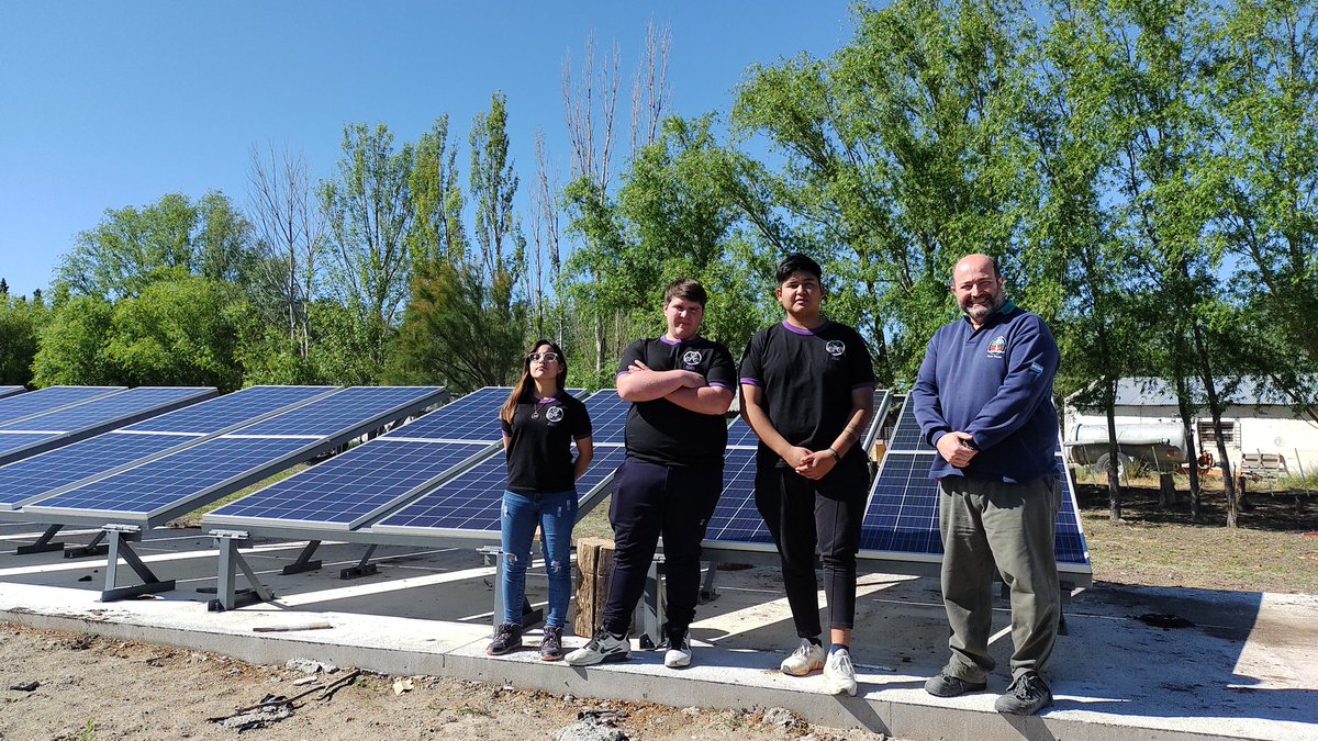 MaruOrtizTw's tweet photo. Hoy se inaugura el Parque Fotovoltaico en @agro733 
Detalles en vivo en 👉 @CadenaTiempo https://t.co/14oz6XgtIl