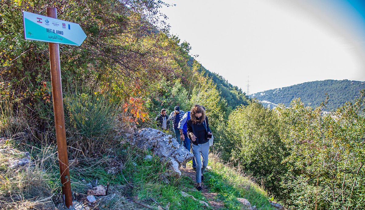 UNDP_Lebanon's tweet photo. Outdoors enthusiasts can hike on the new trails of Chahtoul, Hiyyata, &amp; Ghineh! Made possible w/ efforts from community members engaged in #Cash4Work forest management.

With @ukinlebanon, we help communities benefit from local resources to create sustainable economic activities. https://t.co/4t5JpwBROZ