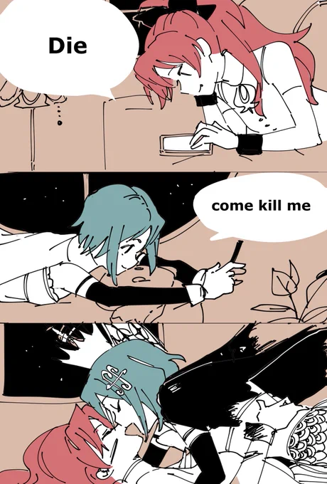 this is literally the plot of the sayaka arc 