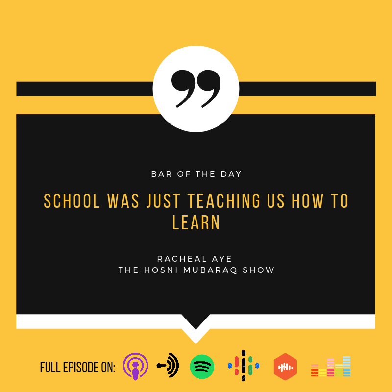 hosnimubaraq_'s tweet photo. How well did you learn?
Cc: Racheal Aye

#TheHMSPodcast
#BTD
#UGPodcast https://t.co/7BzYS4A9tz