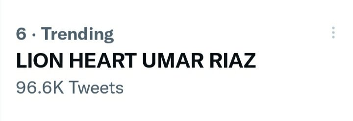 IamAsimRiaz01's tweet photo. 96.6k tweets done speed up Squad &amp; Army
Trending no 6 

LION HEART UMAR RIAZ https://t.co/3ug0pmtzl7