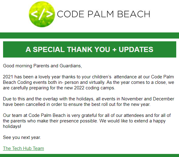 Code Palm Beach tweet media
