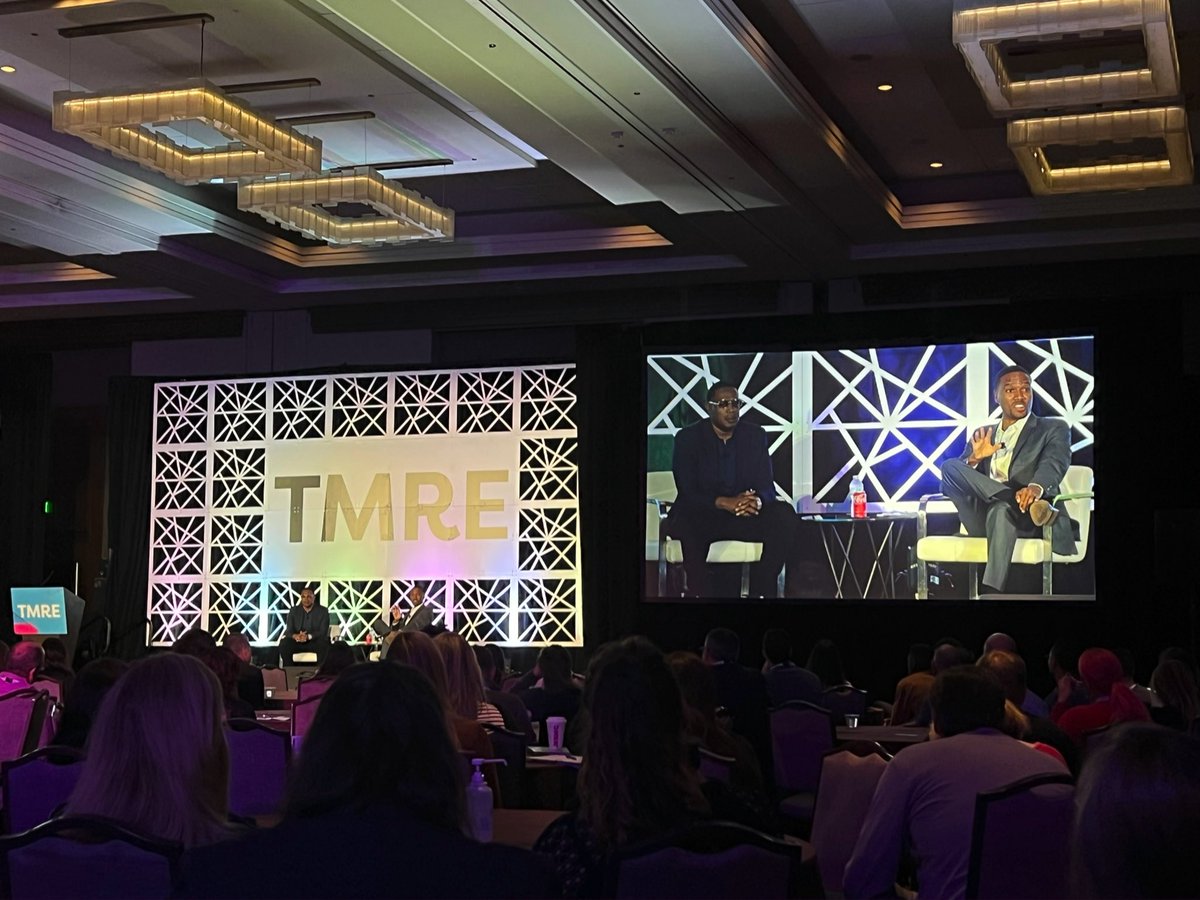 MeeraSawkar's tweet photo. “I went from being a consumer to a producer…we have to educate both the corporate America and the hip hop side.” #TMREvent @MasterPMiller https://t.co/tpEUWPdjhC