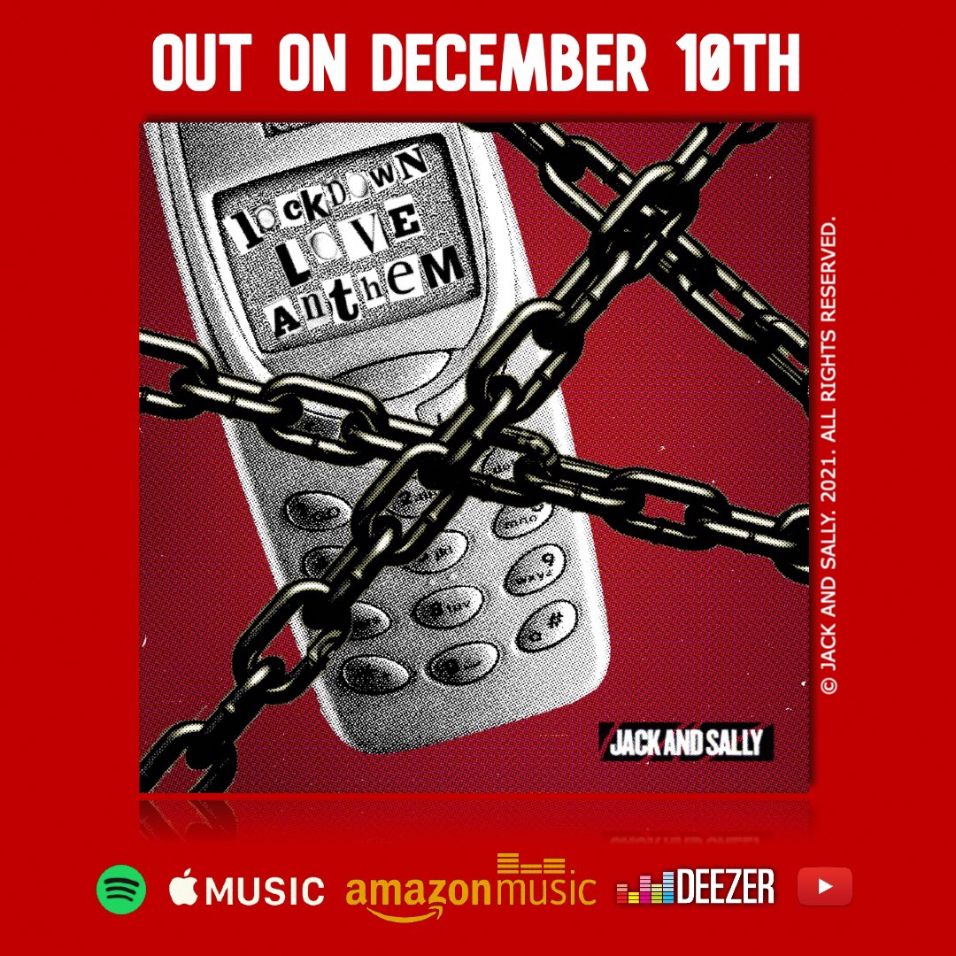 Our final gift to you guys! 

“Lockdown Love Anthem” will be out on December 10th and we hope it’ll get you grooving one last time as we drive into the sunset. 

This one really is for you guys - we’re all J&amp;S and we always will be! ❤️