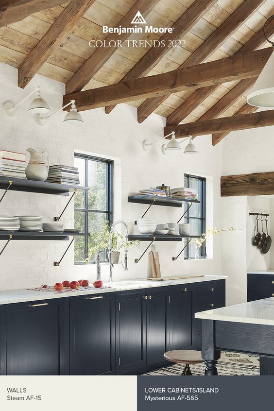 Mr Paint Color Trends 22 The Benjamin Moore Color Trends 22 Palette Of 14 Hues Which Includes Mysterious Af 565 A Compelling Denim Blue That Can Read As A Black Paint Mr Paint Color Trends 22 The Benjamin Moore Color Trends 22 Palette Of 14 Hues Which Includes Mysterious Af 565 A Compelling Denim Blue That Can Read As A Black Paint