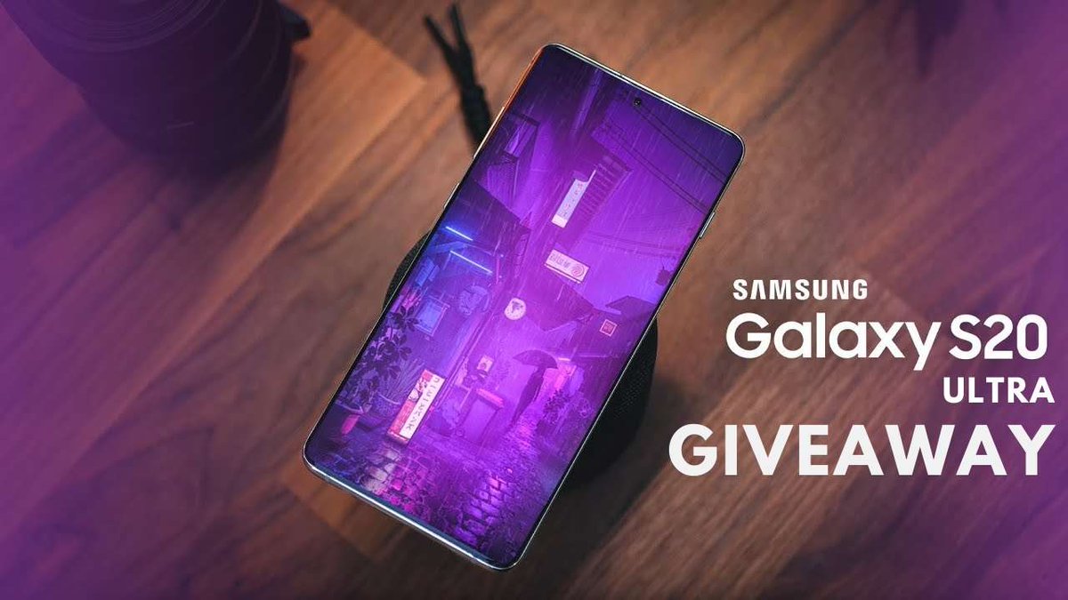 Win A SAMSUMG Galaxy S20 #Giveaway

RT&amp;F for a chance to #Win

Ends 20/11/21
Visit buff.ly/3hapEAY Must search your favorite stores and share stores link

#tuesdayvibe #tuesdaymotivations #TuesdayFeeling  #goodluck #prize #competition #freebies #tuesdayvibe #MVC