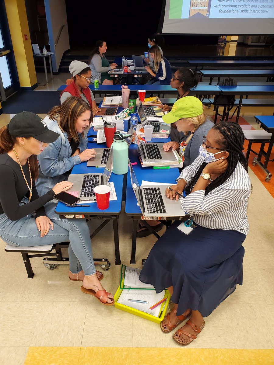 erinipock's tweet photo. This 2nd grade PLC takes a deep dive in the foundational skills data they can gather from recent student writing pieces. Early Release Days are so productive! #gratitude #bethelight @POEKPOE #onedaylate @nenagreen14 https://t.co/JzJvCd3JEb