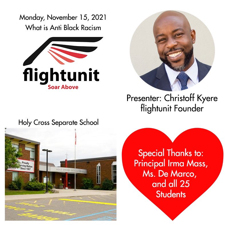 flightunit's tweet photo. We had an amazing session with Ms. De Marco’s class from Holy Cross Separate School yesterday and will continue today!
Thanks for having us! @DPCDSBSchools
#HolyCrossSeparateSchool #Mississauga #Malton #GreaterTorontoArea #Canada #canadianeducation #flightunit #AntiBlackRacism https://t.co/R1Q18X87km