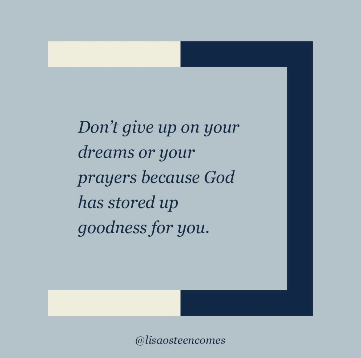lisaosteencomes's tweet photo. How great is Your goodness, which You have stored up for those who fear You.” Psalm 31:19 

#lisaosteencomes #itsonthway https://t.co/p7Xqcolw9l