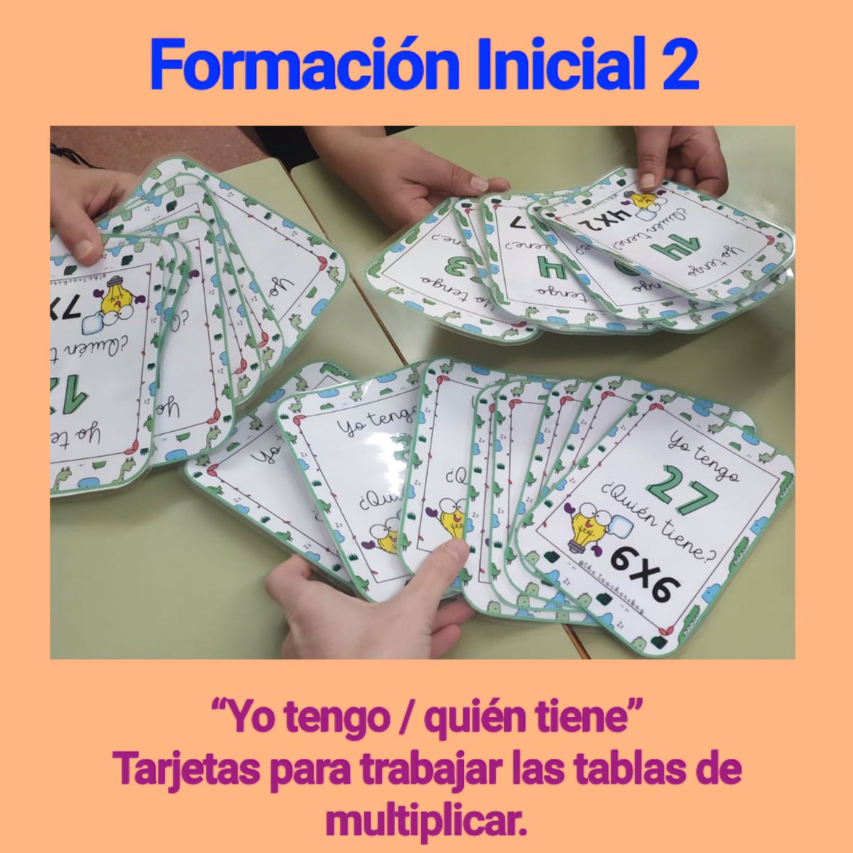adultoshuesca's tweet photo. En las clases de iniciales del CPEPA Miguel Hernández repasamos las tablas de multiplicar entre risas y nervios.
@EPAAragon
✖❎❌
#cpepamiguelhernandez #cpepamhhu #iniciales #yotengoquientiene #ihavewhohas #tablasdemultiplicar #coolresources #revisandocontenido #matemáticas https://t.co/AKRpIFVUNp