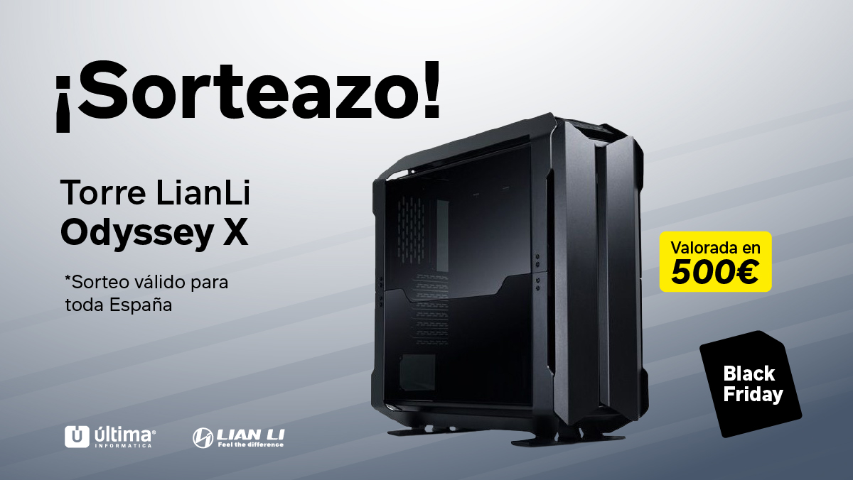 Ultima_Oficial's tweet photo. 🖥️ ¡SORTEAZO EXPRESS CARCASA PREMIUM! 🖥️

🔥 Sigue a @Ultima_Oficial y @GlobalLianli
⚡️ Menciona a 3 amigos con #BlackFridayUltima
🔃 RT a este Tweet

🏆 Ganador jueves 18 a las 15:00 (hora canaria)

👉 Info Blackfriday https://t.co/jRyHHK5fJI https://t.co/pvRrlWT6Lx